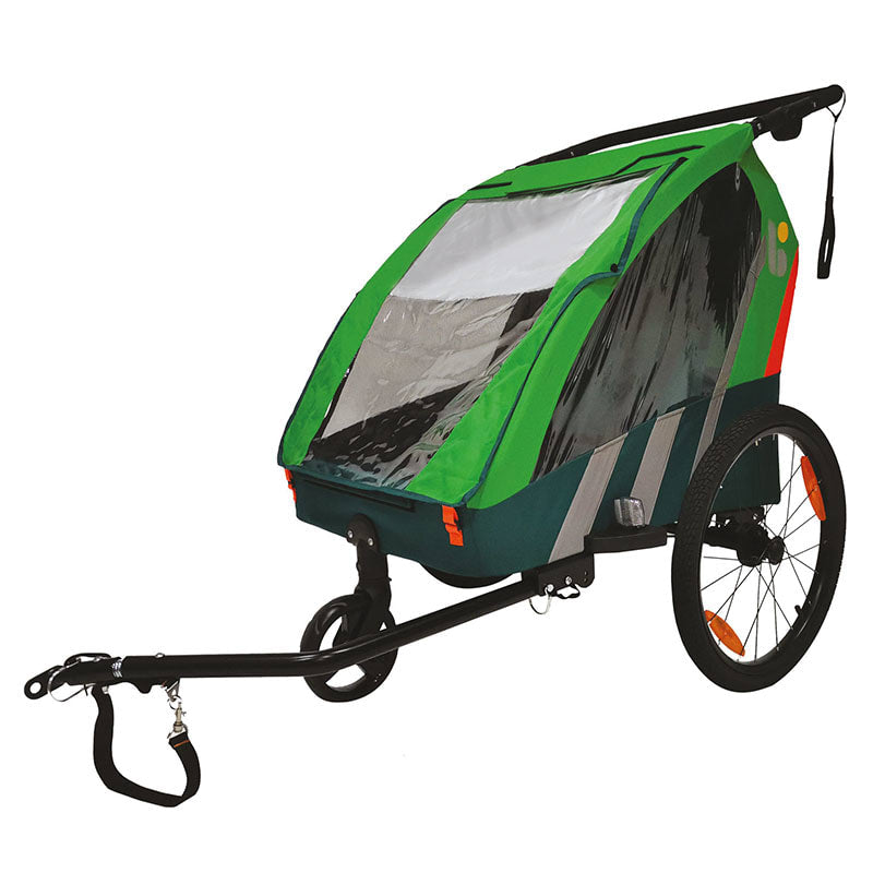 Remorque porte-enfant TRAILBLAZER Vert (Max 45kg)