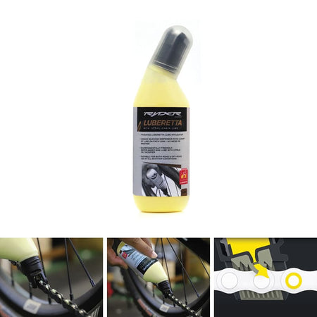 Ryder Innovation Lubrificante Catena Luberetta con 125ml di Lubrificante Waxlube
