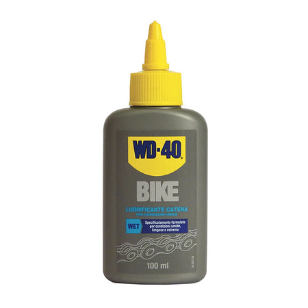 Olio Lubrificante WD40 Bike 100ml con Ptfe per Catena Wet