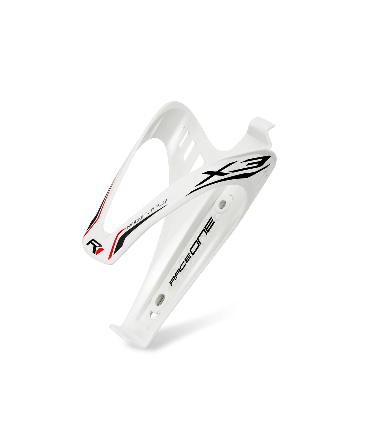 Raceone Polymer Bottle Cage BIANCO - foto 2