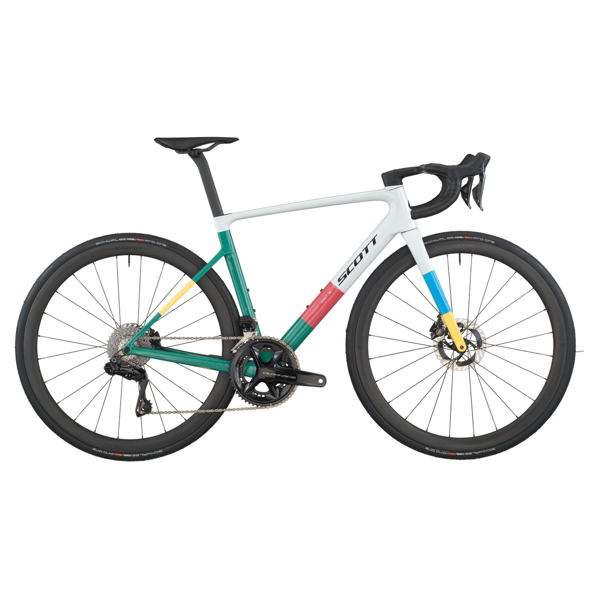 Scott Addict RC Pro Dura-Ace Di2 beluga grey/seashore green / XXS - foto 5