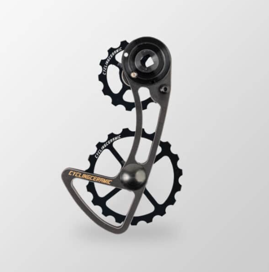 CyclingCeramic Deragliatore Sram AXS 12s Nero