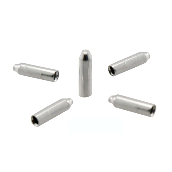 Alligator terminali cavi cambio 1,6mm 500 pz, silver