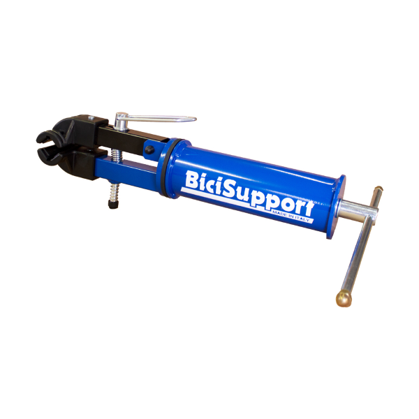 Bicisupport Morsetto + portamorsetto blu per BS086PLUS