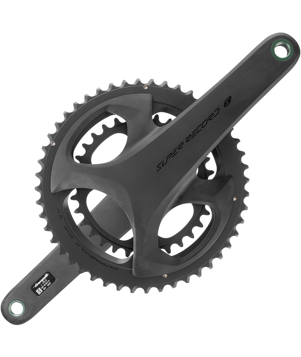 Guarn. Campagnolo Super Record S WRL Pro-Tech Carbon 12v. con Power Meter per gruppi WRL - foto 4