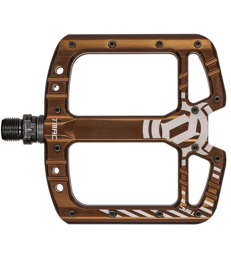 Deity Tmac pedali flat 14 pin per lato Bronzo - foto 2