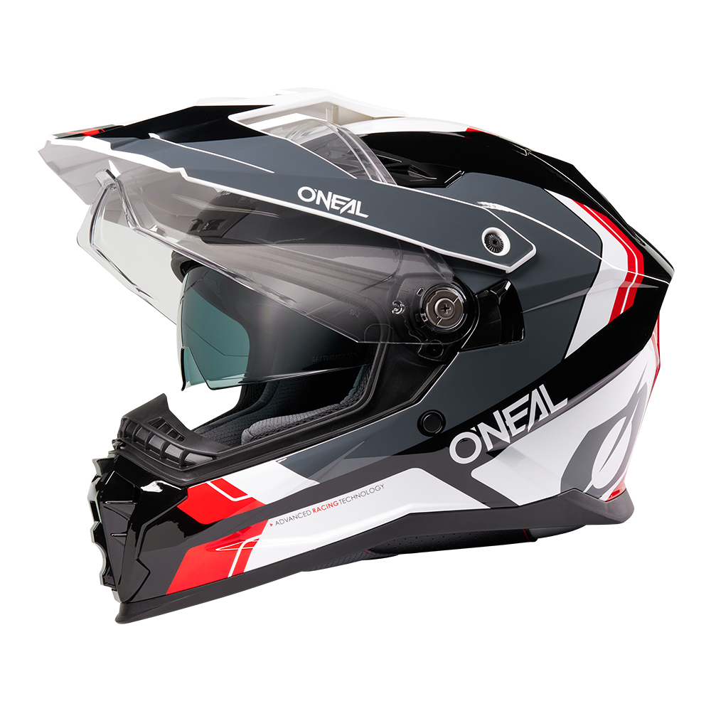 O'Neal D-srs Nomad ECE 22.06 nero/bianco/rosso / XS - foto 2