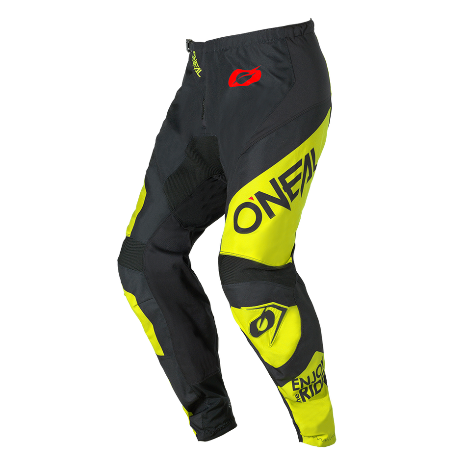O'Neal Element Racewear pantaloni nero/giallo neon / 28
