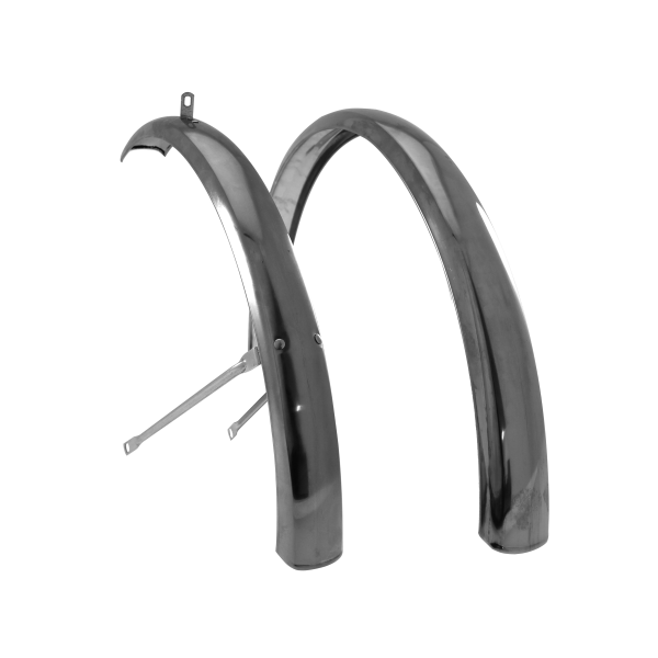 Easy kit parafanghi acciaio pieghevole 24", argento - foto 2