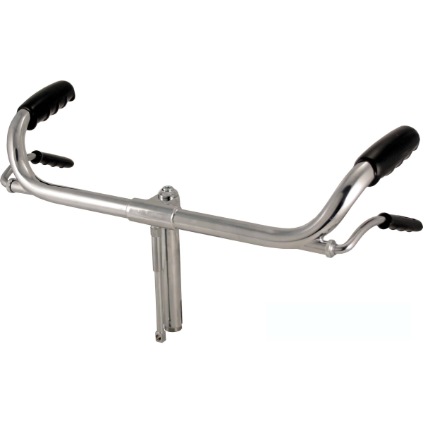 Easy Manubrio R acciaio 480 mm 480 mm, argento, made in Italy