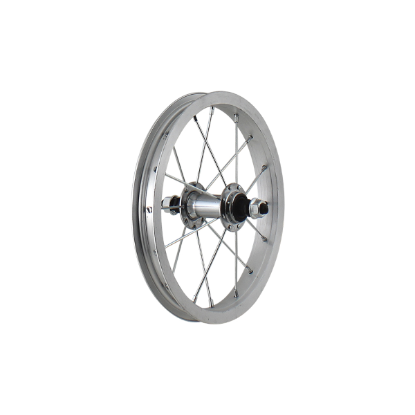 Easy Junior 12x1,75 ruota anteriore Perno 3/8, sfere, mozzo acciaio, cerchio alluminio