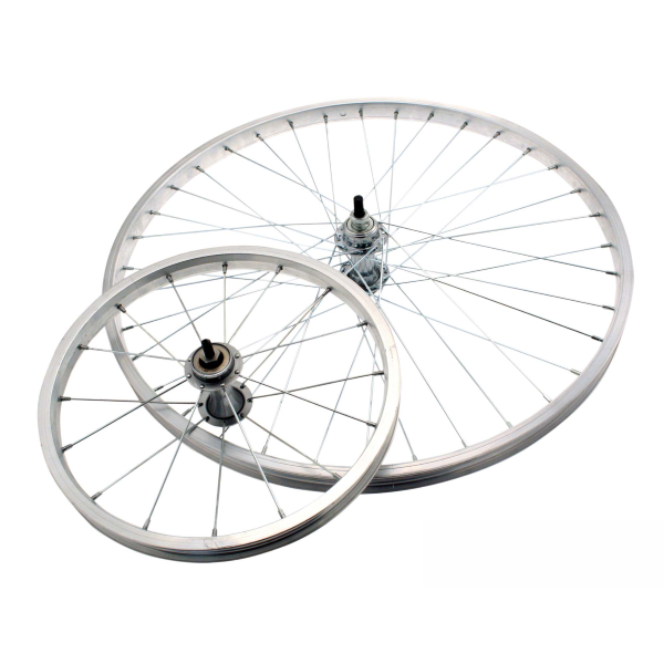 Easy ruota anteriore tipo R 28x5/8 Perno 3/8, sfere, mozzo alluminio, cerchio alluminio