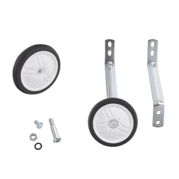 Stabilizzatori Easy 2 fori, omologati TUV per biciclette da 10"/12"