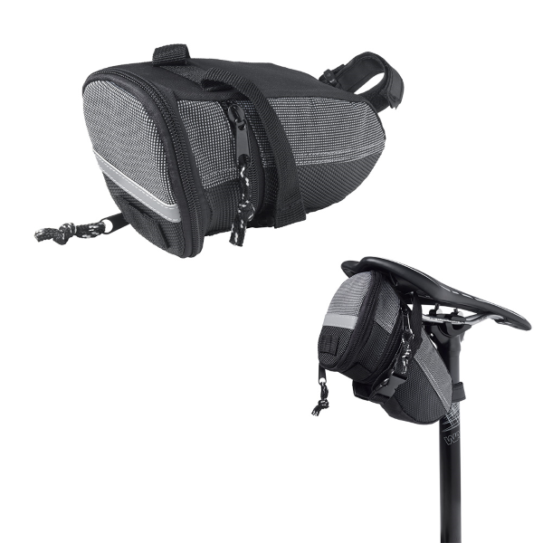 Easy borsa sottosella doppia tasca nero