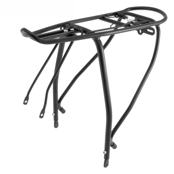 Easy - Portapacchi regolabile posteriore alluminio DISC 26"-28"