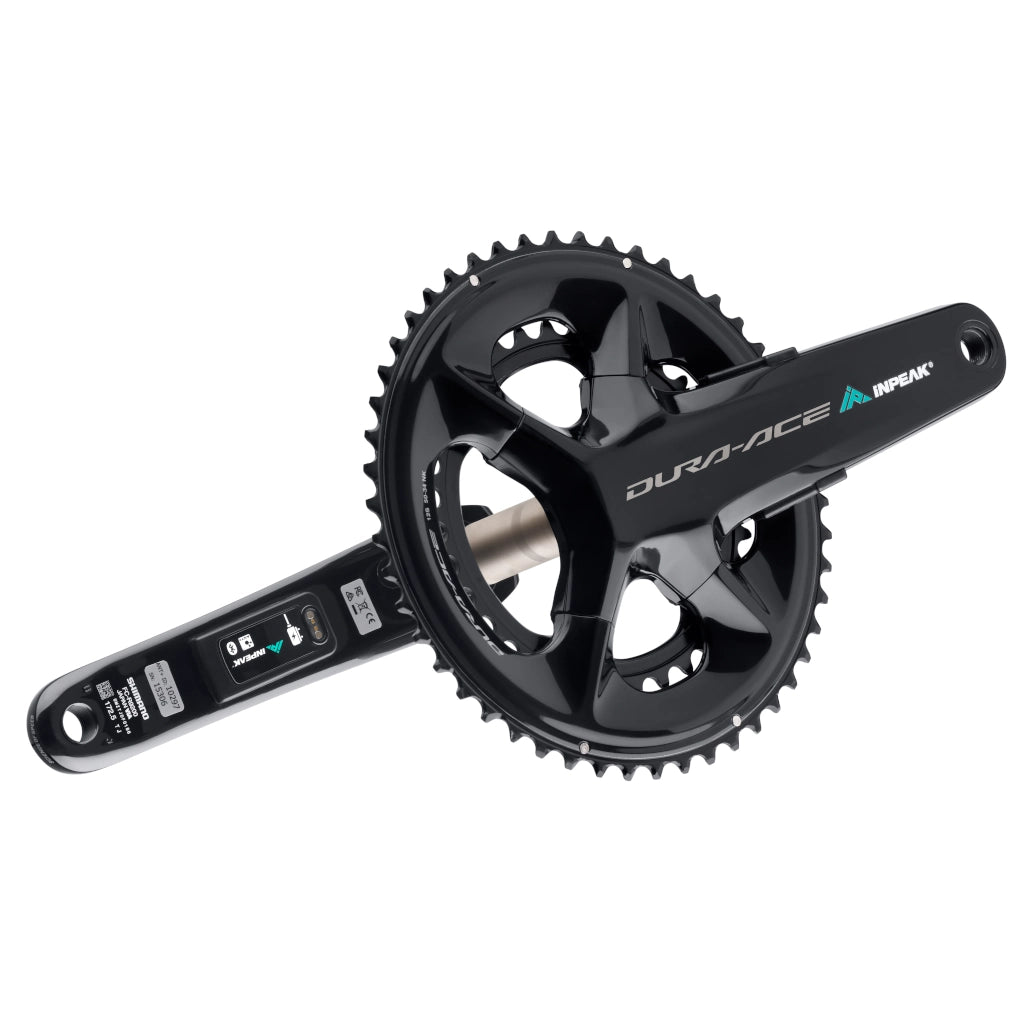 Guarnitura Con Misuratore Di Potenza Inpeak Twin2 Shimano Dura-Ace FC-R9200 - foto 4