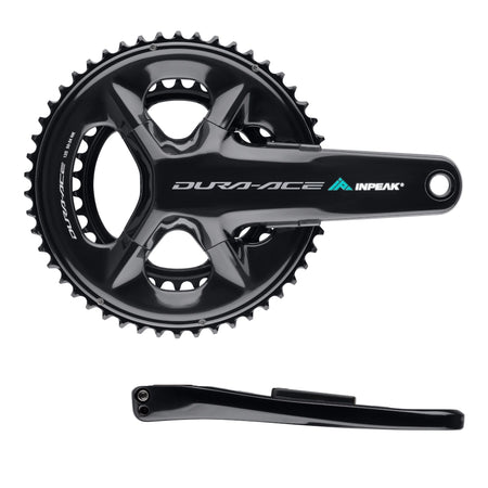 Guarnitura Con Misuratore Di Potenza Inpeak Twin2 Shimano Dura-Ace FC-R9200 - foto 2