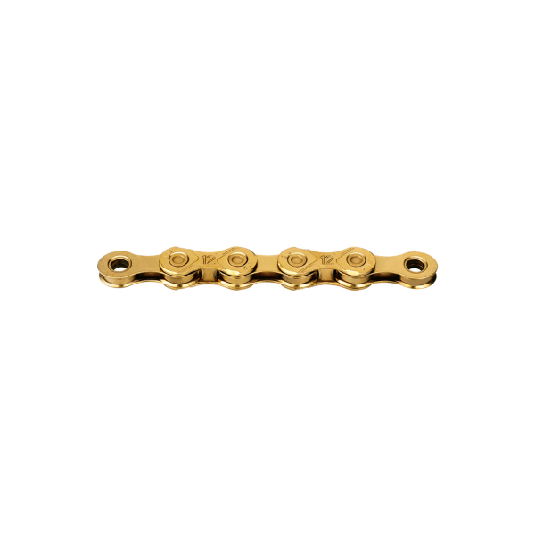 Kmc X12 Waxed Ti-N 12v 126 maglie 126 maglie, oro, rivestimento in cera