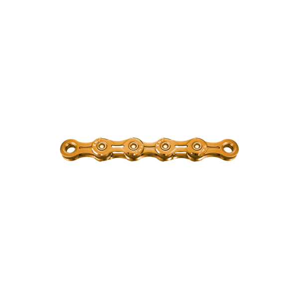 Kmc X11EL Extralight Ti-N 11v 118 maglie 118 maglie, oro, rivestimento in cera