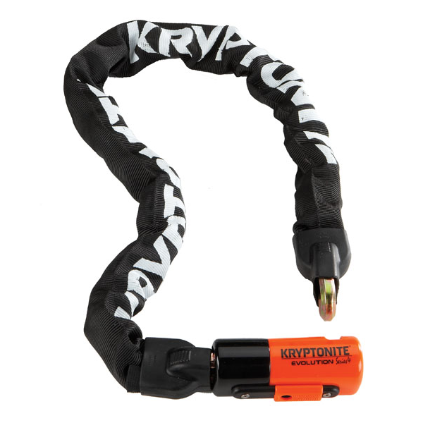 Kryptonite Evolution Series 4, 10 mm 90 cm, nero arancio