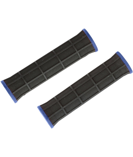 Manopole Eleven MTB con tappi 90 gr Nero/blu - foto 2