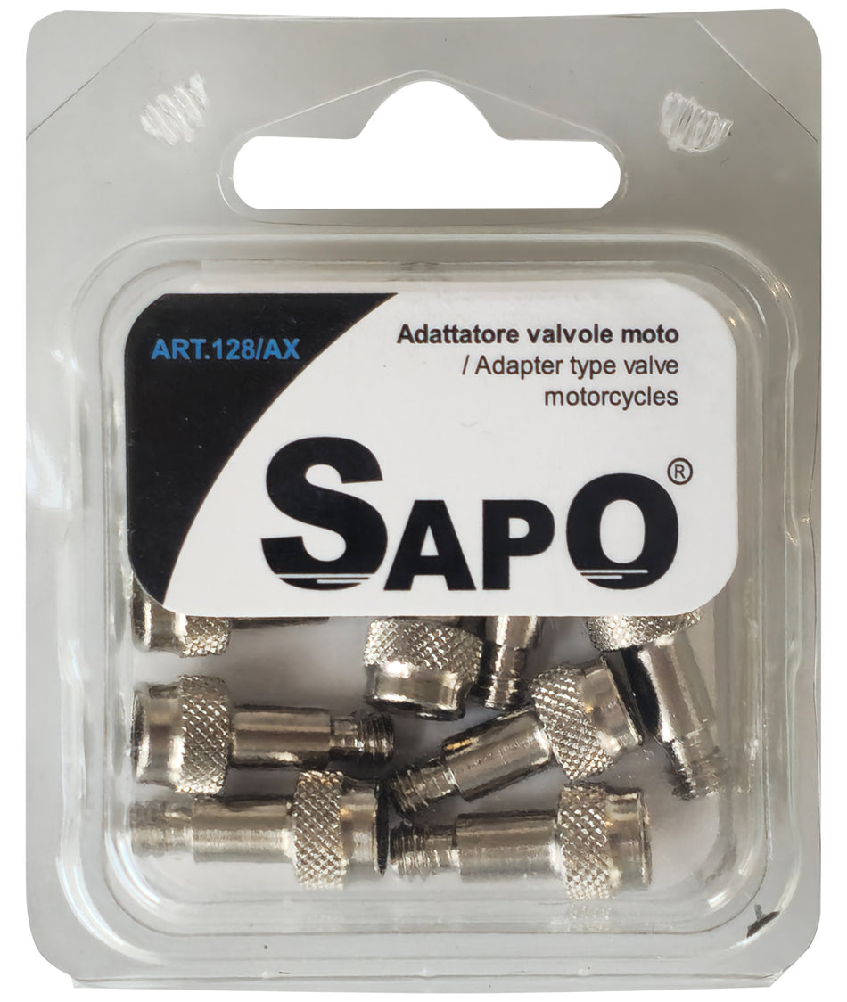 Sapo adattatore valvole Schrader moto