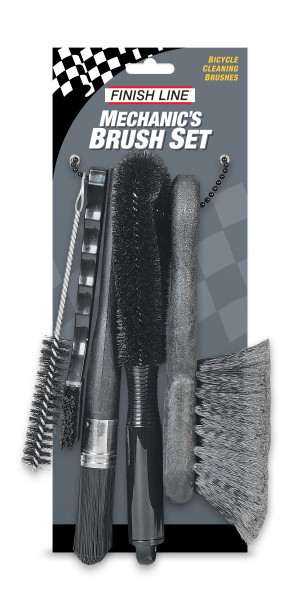 Finish Line Mechanic's Brush Set 5 pz
