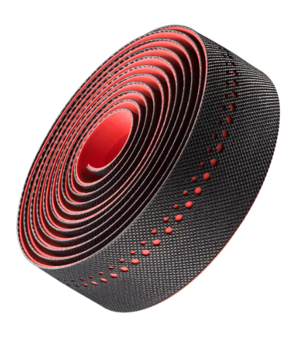 Bontrager Grippytack nastro manubrio Black-Red