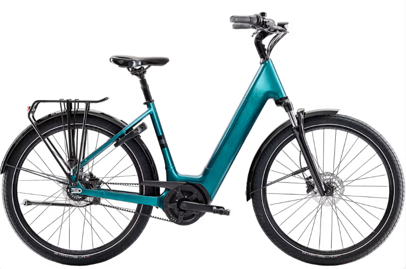 Trek District+ 3 Lowstep Belt Bosch 50 Nm Dark Aquatic / 545Wh / M