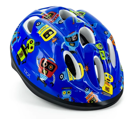 Tekmax Casco Bambino Nuovo Logo Robots / Unica - foto 10