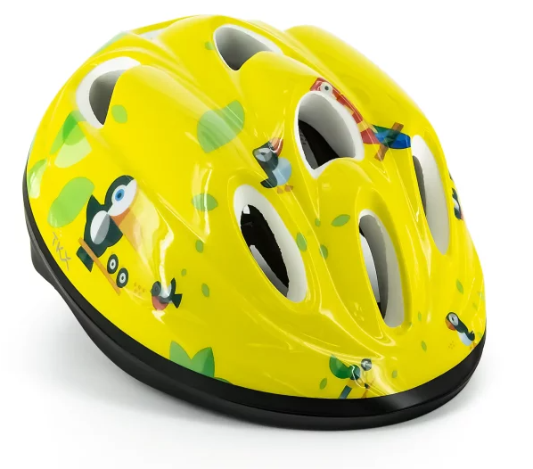 Tekmax Casco Bambino Nuovo Logo Jungle-Amarillo / Unica - foto 11