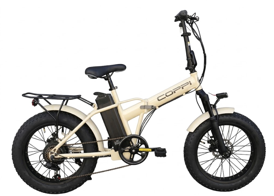 Coppi Vesuvio Fat E-Bike da Città 20" 48v