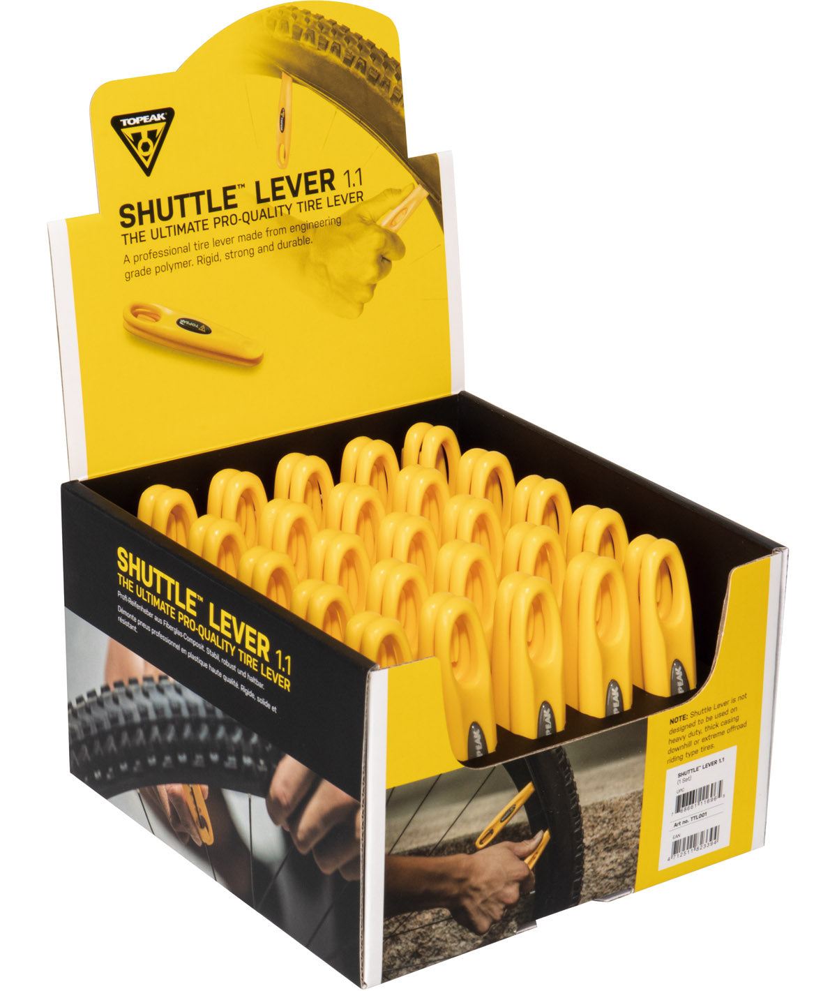 Topeak Shuttle Lever 1.1 display 25 set