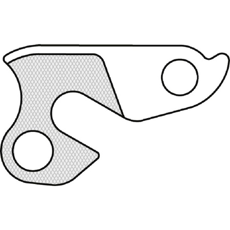 Union GH-022 forcellino alluminio