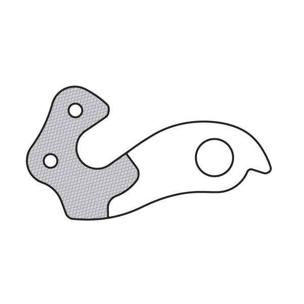 Union GH-169 Geardrop Ghost forcellino