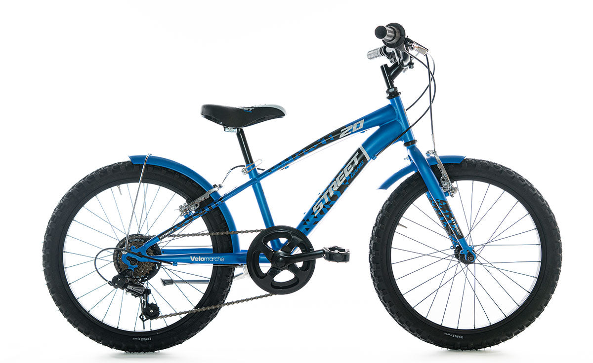 Velomarche Street Gang 20 Steel 6v Nero/Blu - foto 2