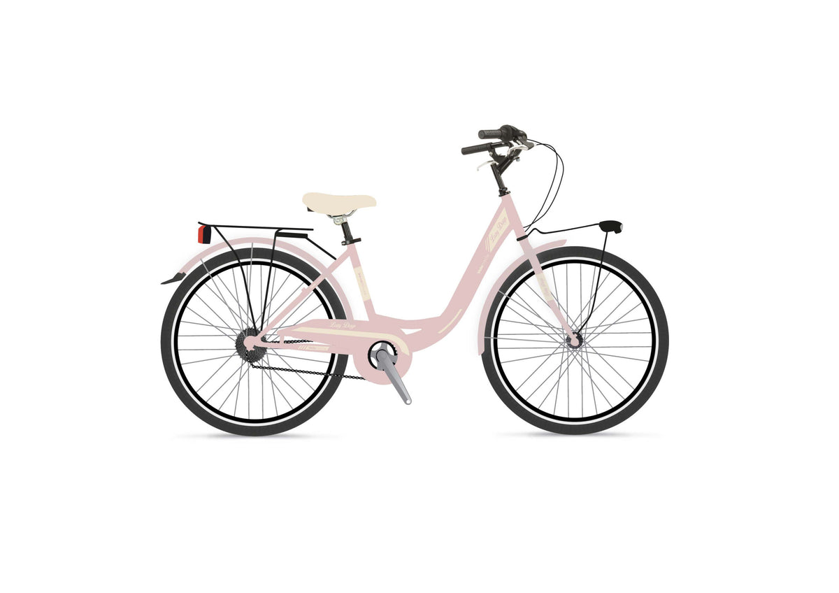 Velomarche Lazy Days 24" 1 o 6 velocità PINK / 38 / 1 Velocità - foto 5