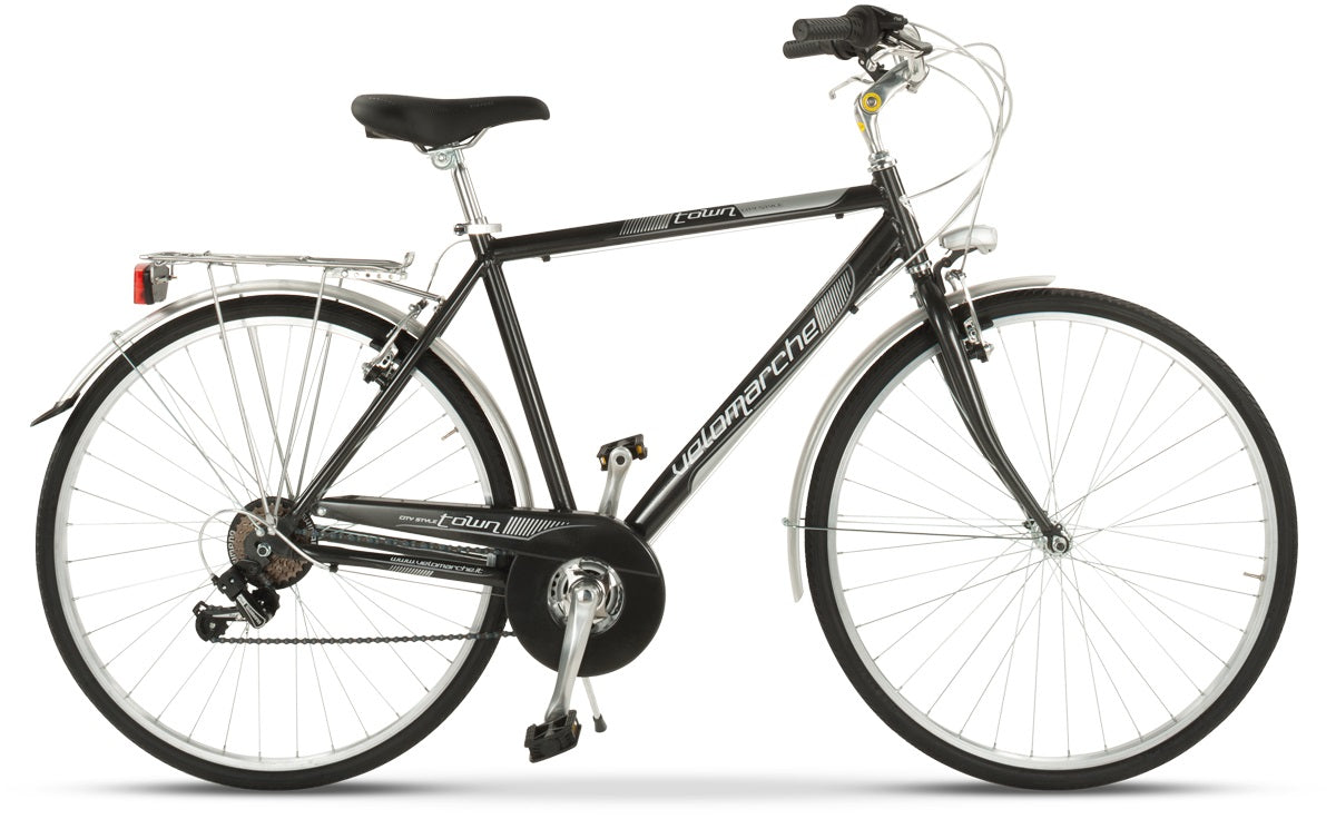 Velomarche Town Man 6 o 18 velocità DARK GREY / 54 / 6 Velocità - foto 5
