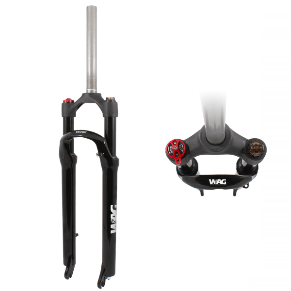 Wag forcella MTB 29" 100 mm a molla 100 mm, lunghezza cannotto 240 mm