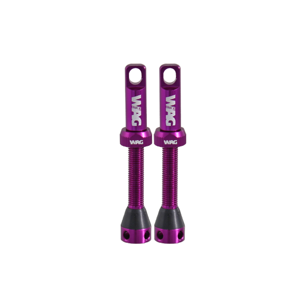 Wag valvole tubeless alluminio 44 e 80mm 44mm, viola