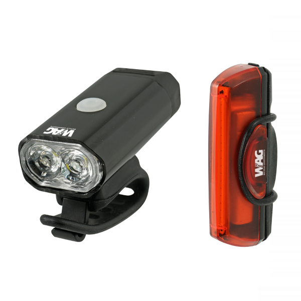 Wag Adventure kit luci 400 lumen nero