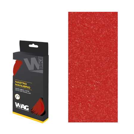 Wag Basic con gel nastro manubrio rosso - foto 2