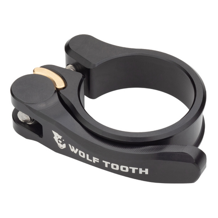 Wolftooth collarino sgancio rapido 34.9, nero - foto 3