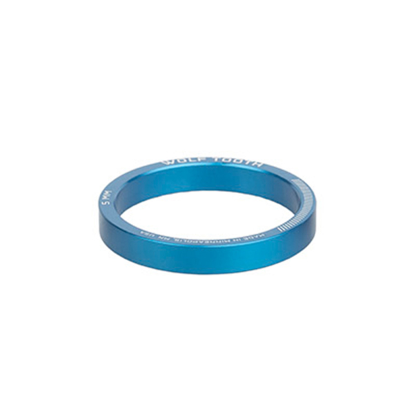 Wolftooth spessore sterzo 1 1/8" 5 mm, Blu - foto 15