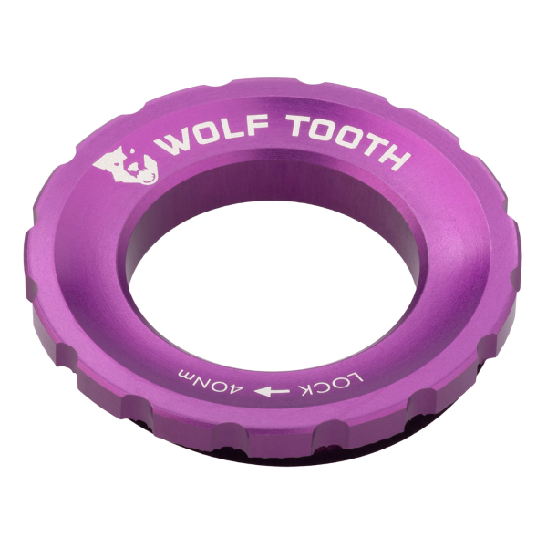 Wolftooth Lockring Centerlock GHIERA ESTERNA, ULTRAVIOLET