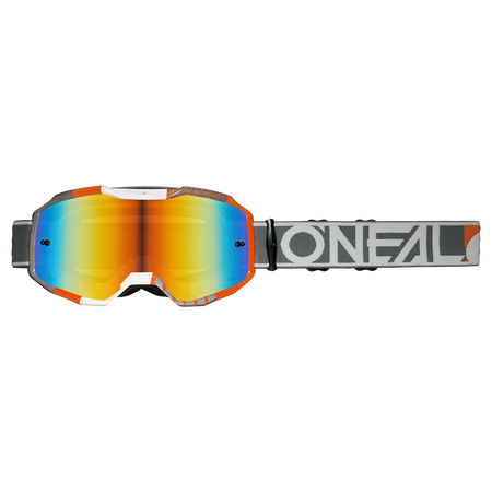 O'Neal B-10 Duplex V.24 maschera White/Gray/Orange - Radium Red - foto 2