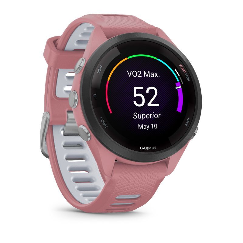 Garmin Forerunner 265S 42 mm Rosa Chiaro - Grigio Polvere