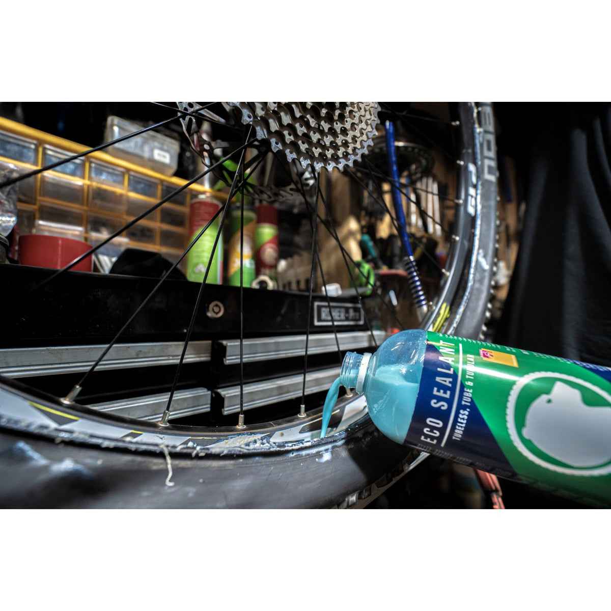 Liquido Sigillante Tubeless Joe’s No Flats Ecologico 1 Lt - foto 2