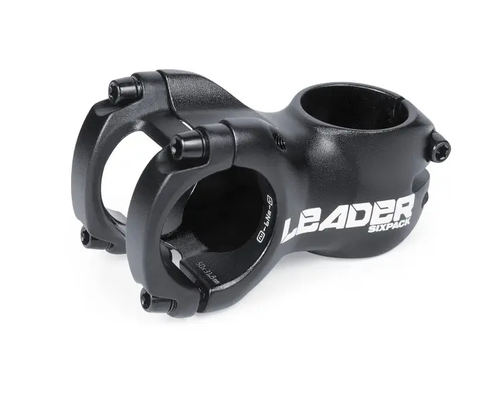 Sixpack Leader 31.8 +7° 50/70 mm 70 mm / Nero