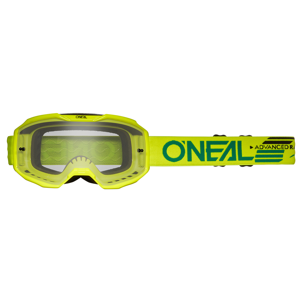 O'Neal B-10 Solid V.24 antiappannante Neon Yellow - Clear - foto 2